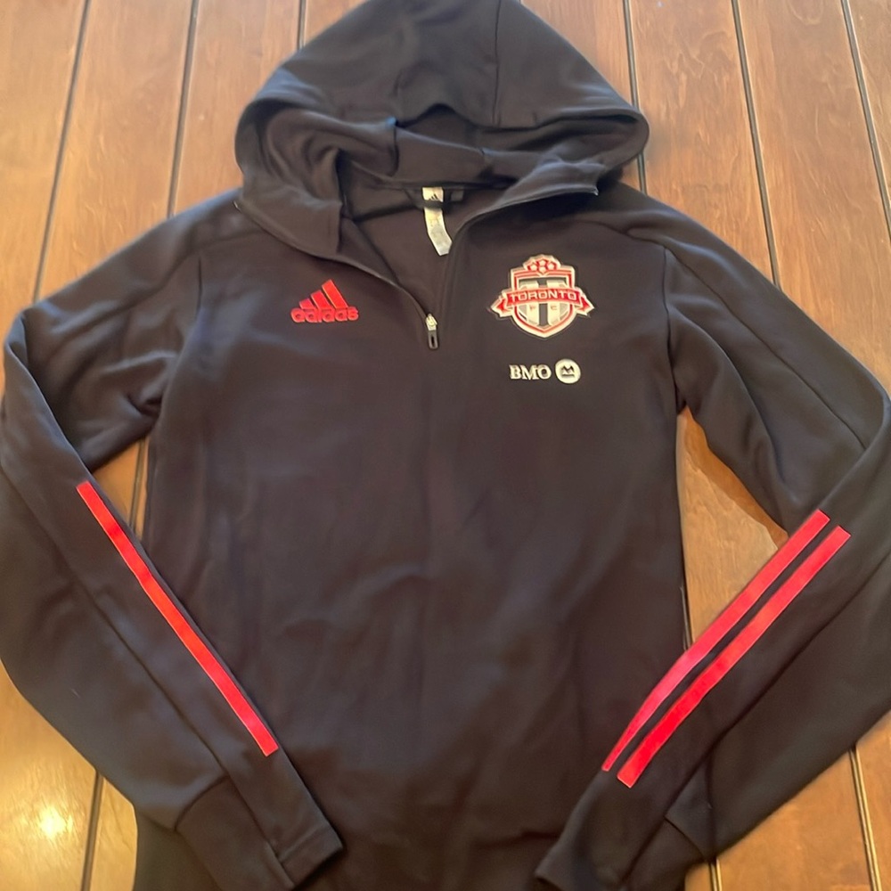 Adidas TFC 1/4 zip pullover hoodie